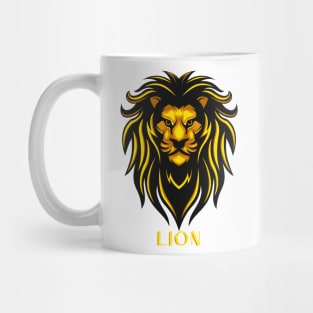 Lion Bravery: Embrace Your Inner Courage Mug